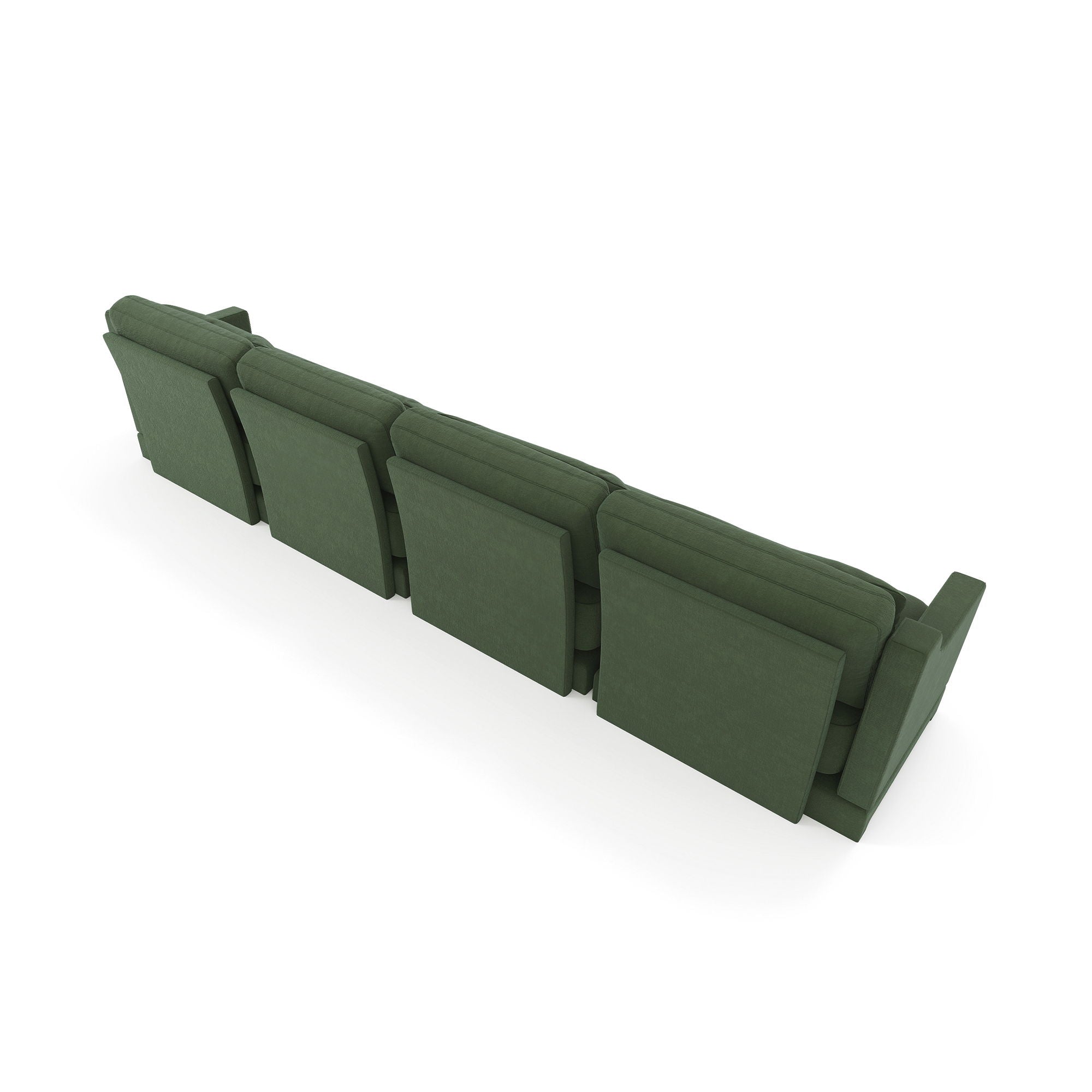 Elegant Sofa With Ergonomic Design And Lumbar Pillows