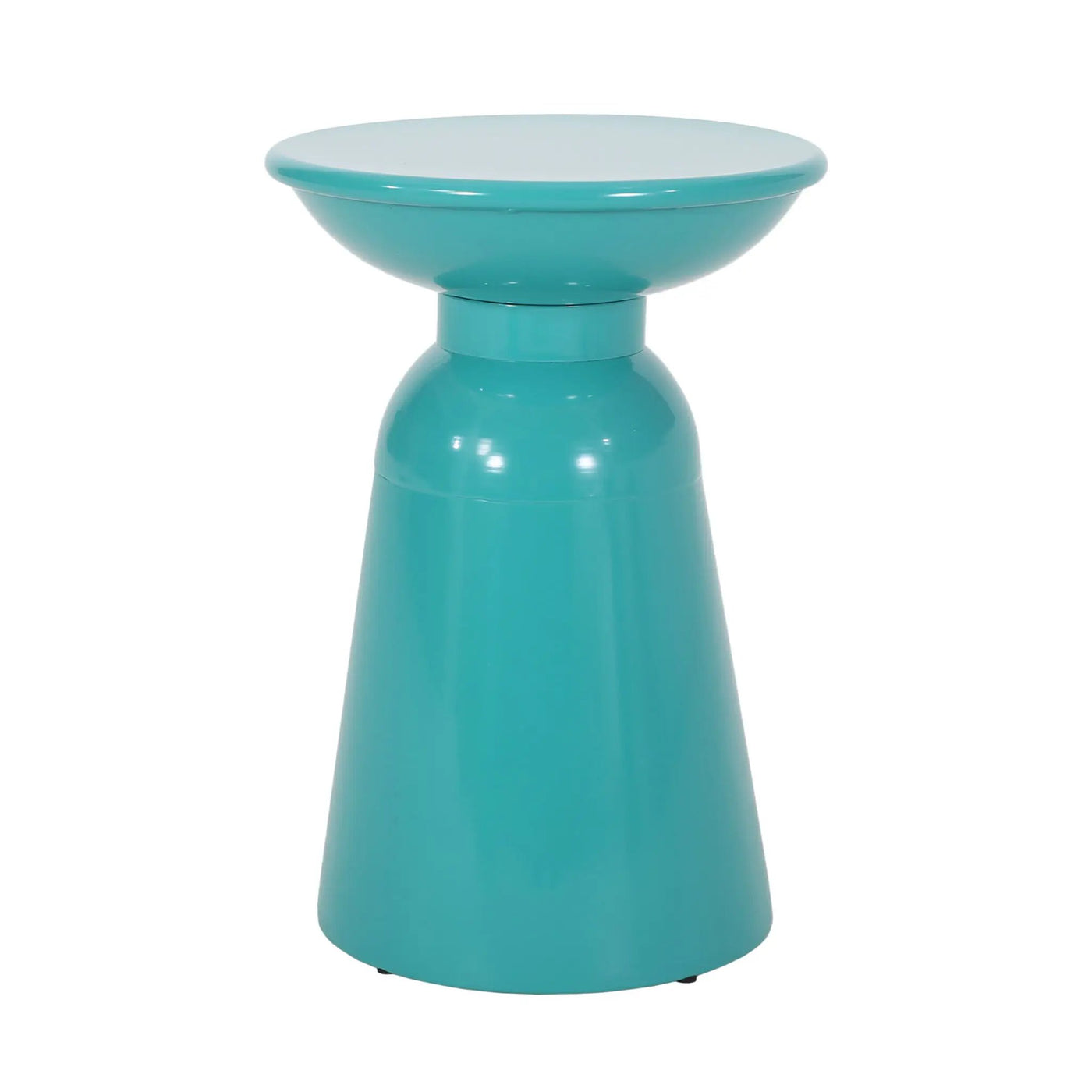 Serenita Outdoor Side Tables With Flared Design (Set of 2) by HouseOfZazla