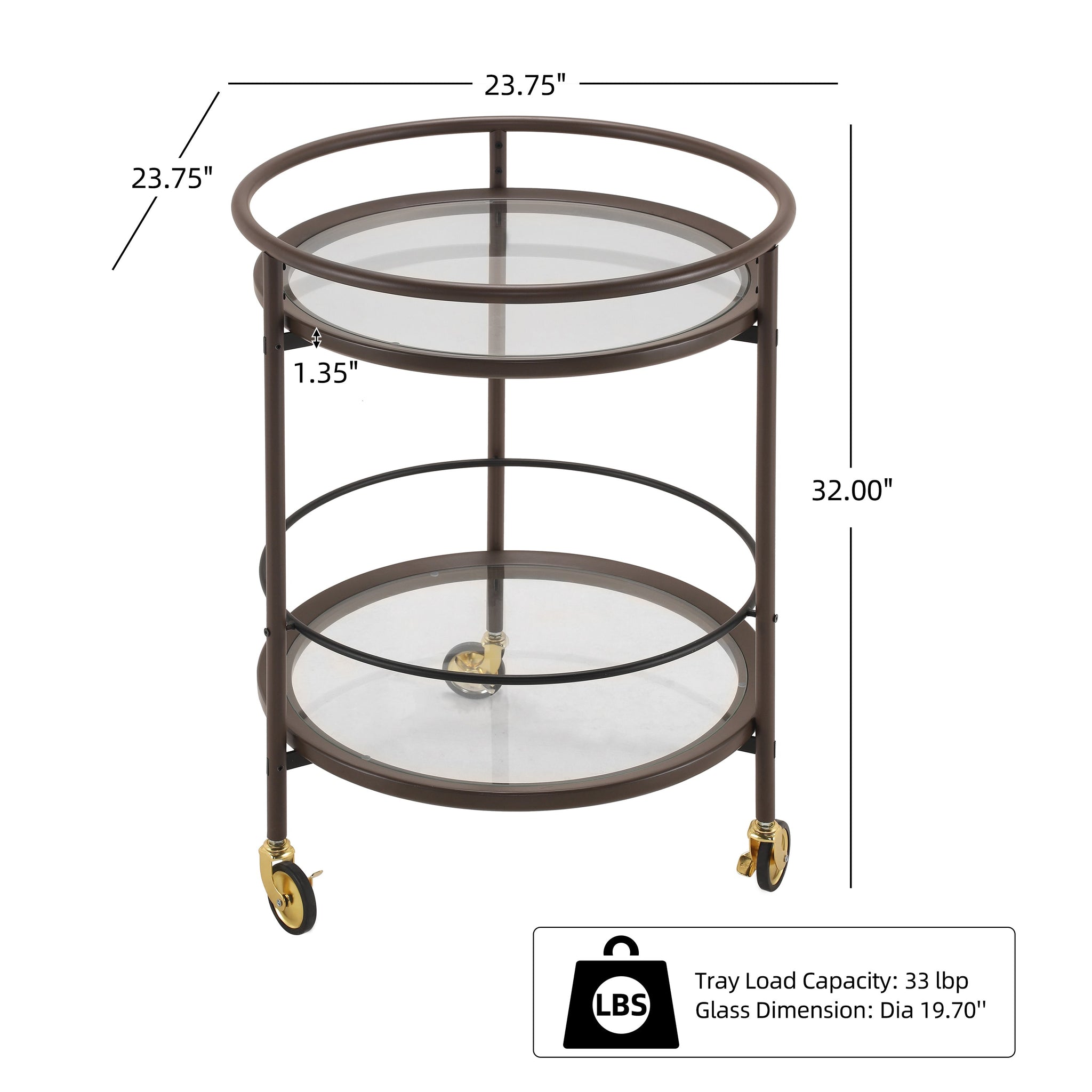 Modern Coffee Kitchen Cart by HouseOfZazla