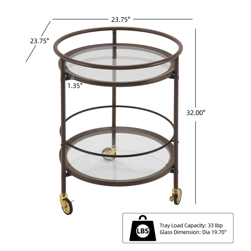 Modern Coffee Kitchen Cart by HouseOfZazla