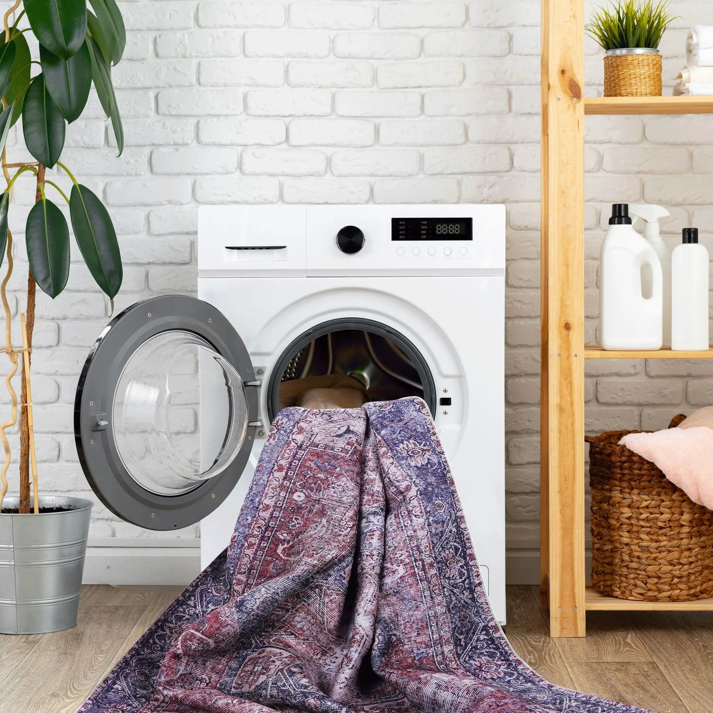 Maval - Unique Washable Area Rug by HouseOfZazla