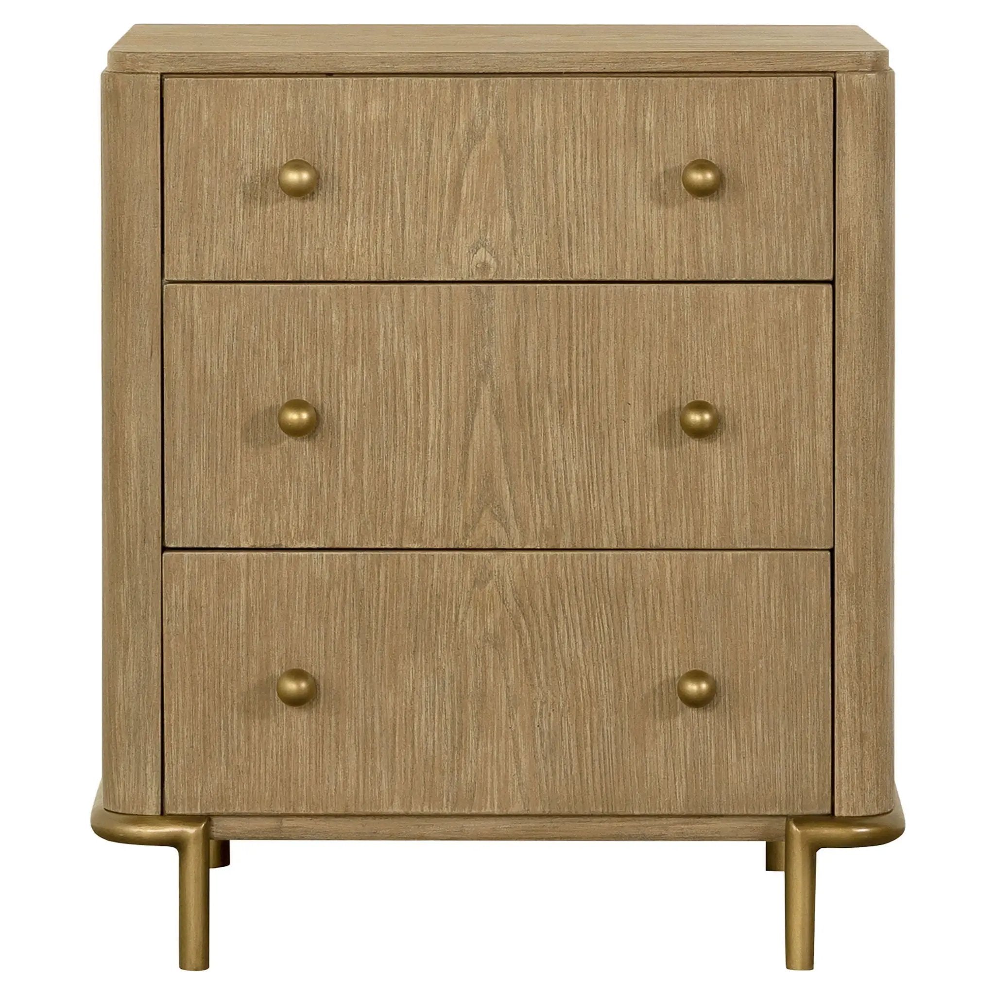 Arini 4-piece Eastern King Bedroom Set Cream and Sand Wash by Unique Piece Furniture