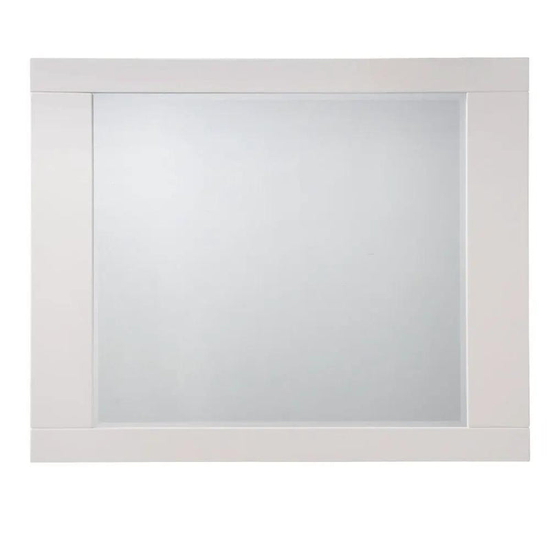 Naima II - High Gloss Mirror - White by Unique Piece Furniture