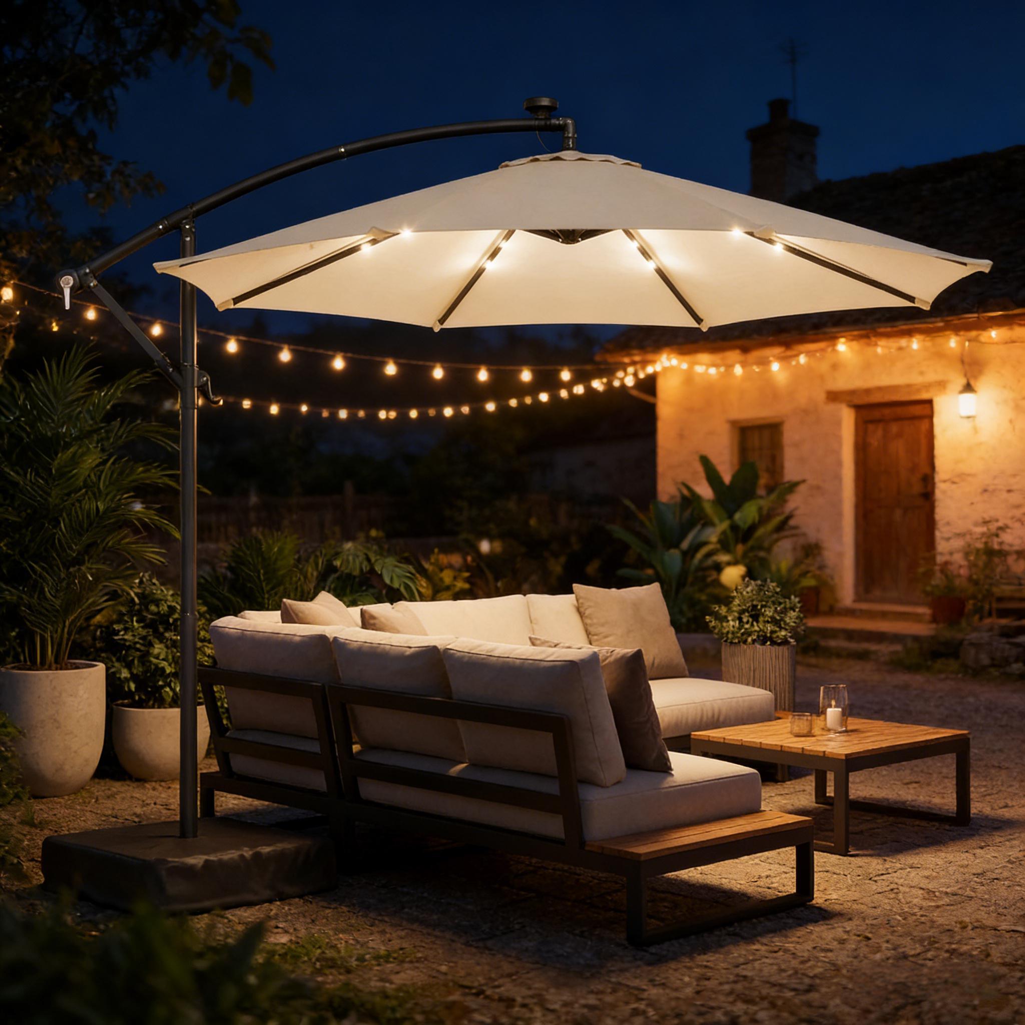 Garden Cantilever Patio Umbrella by HouseOfZazla