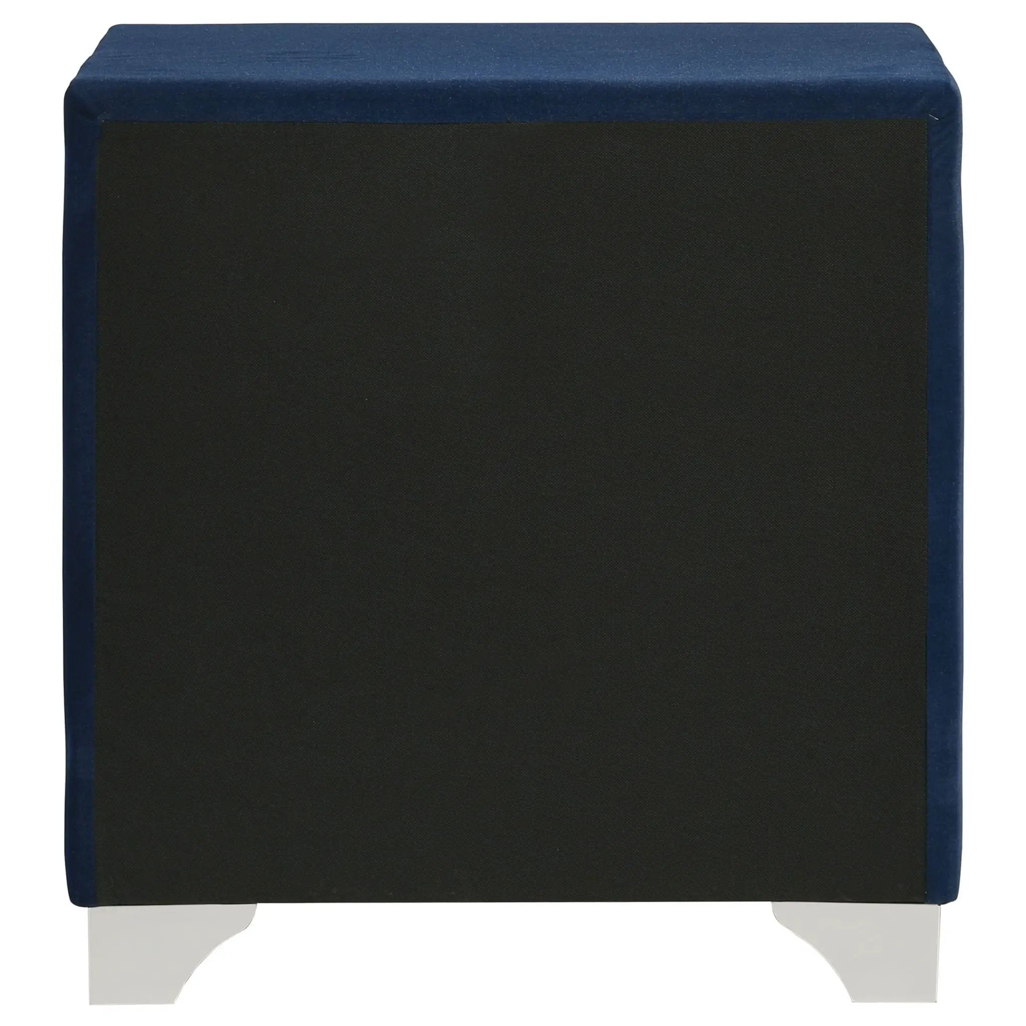 Melody Upholstered 2-drawer Nightstand Pacific Blue by Unique Piece Furniture