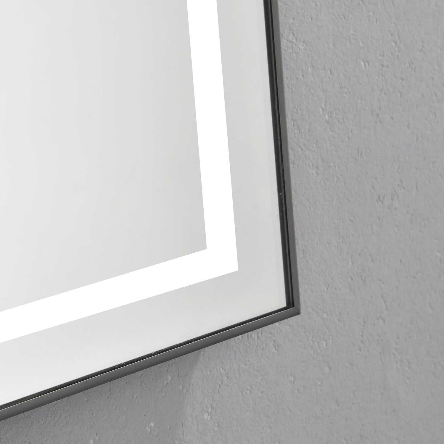 LED Bathroom Mirror with Front and Backlight by HouseOfZazla