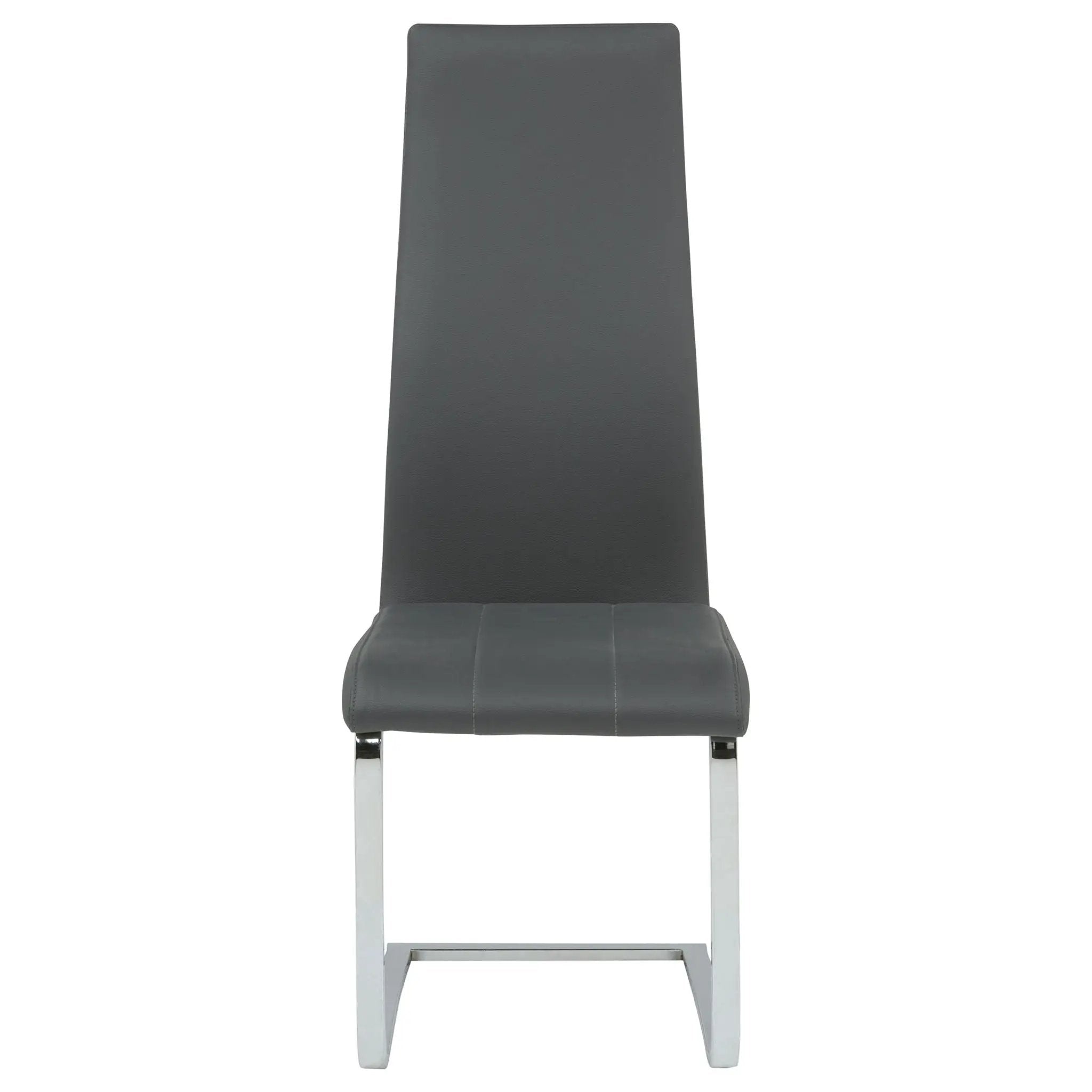 Montclair Upholstered Dining Side Chair Grey (Set of 4) by Unique Piece Furniture