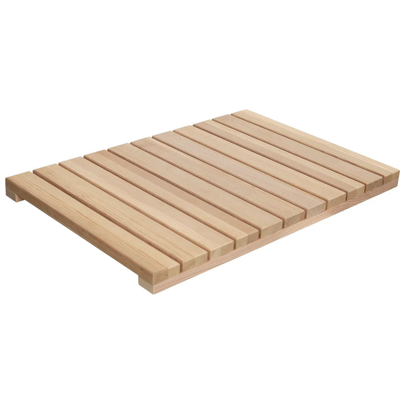 Cedar Wood Shower Mat - Non-Slip Slatted Bath Mat by HouseOfZazla