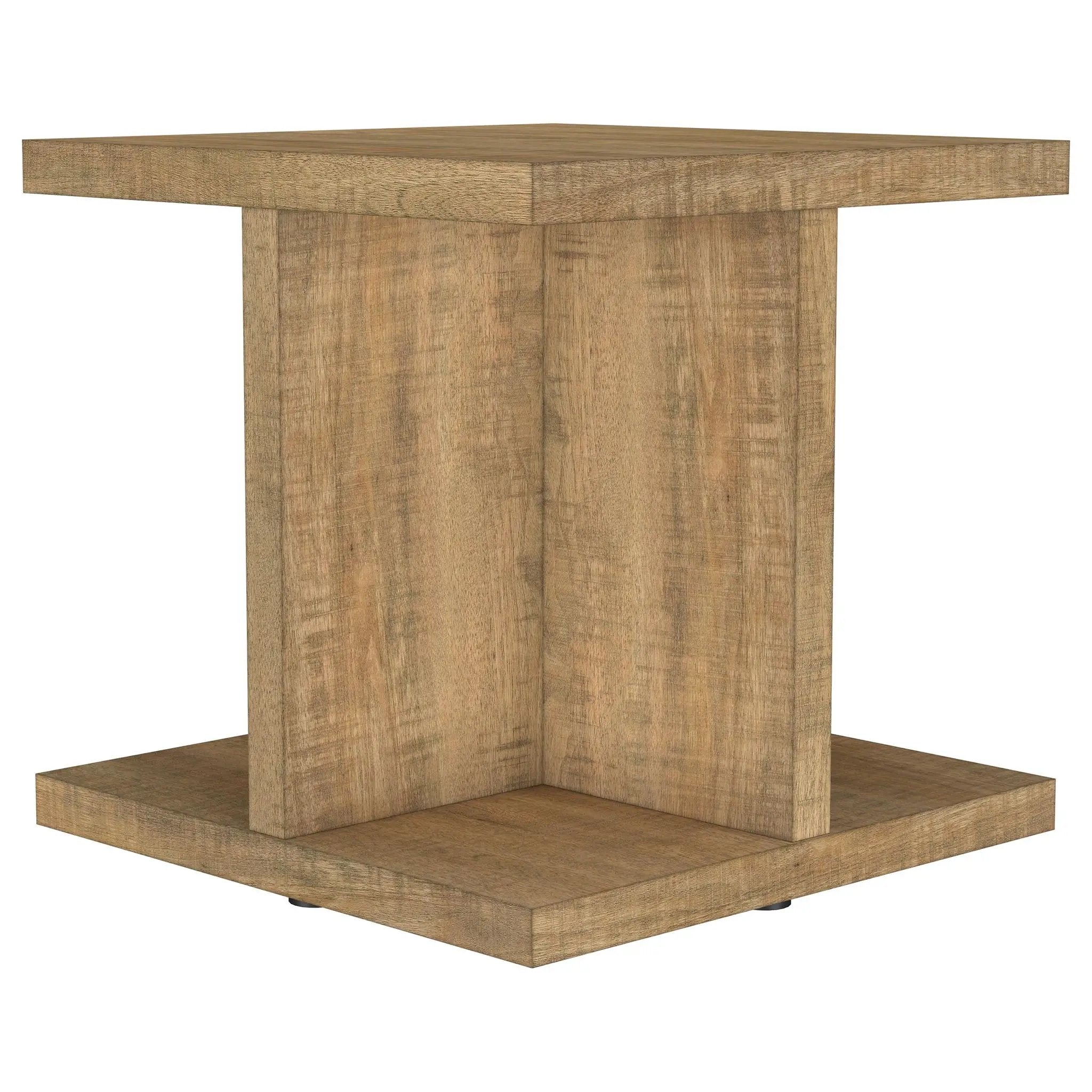 Cortona 2-piece Coffee and End Table Set Mango by Unique Piece Furniture