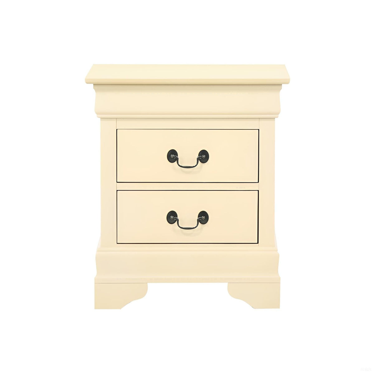 Traditional Style Design Nightstand with Classic Accent - Multiple Colors, photo 5 of 40