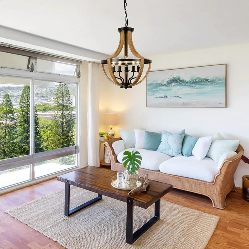5-Light Modern Chandeliers by HouseOfZazla