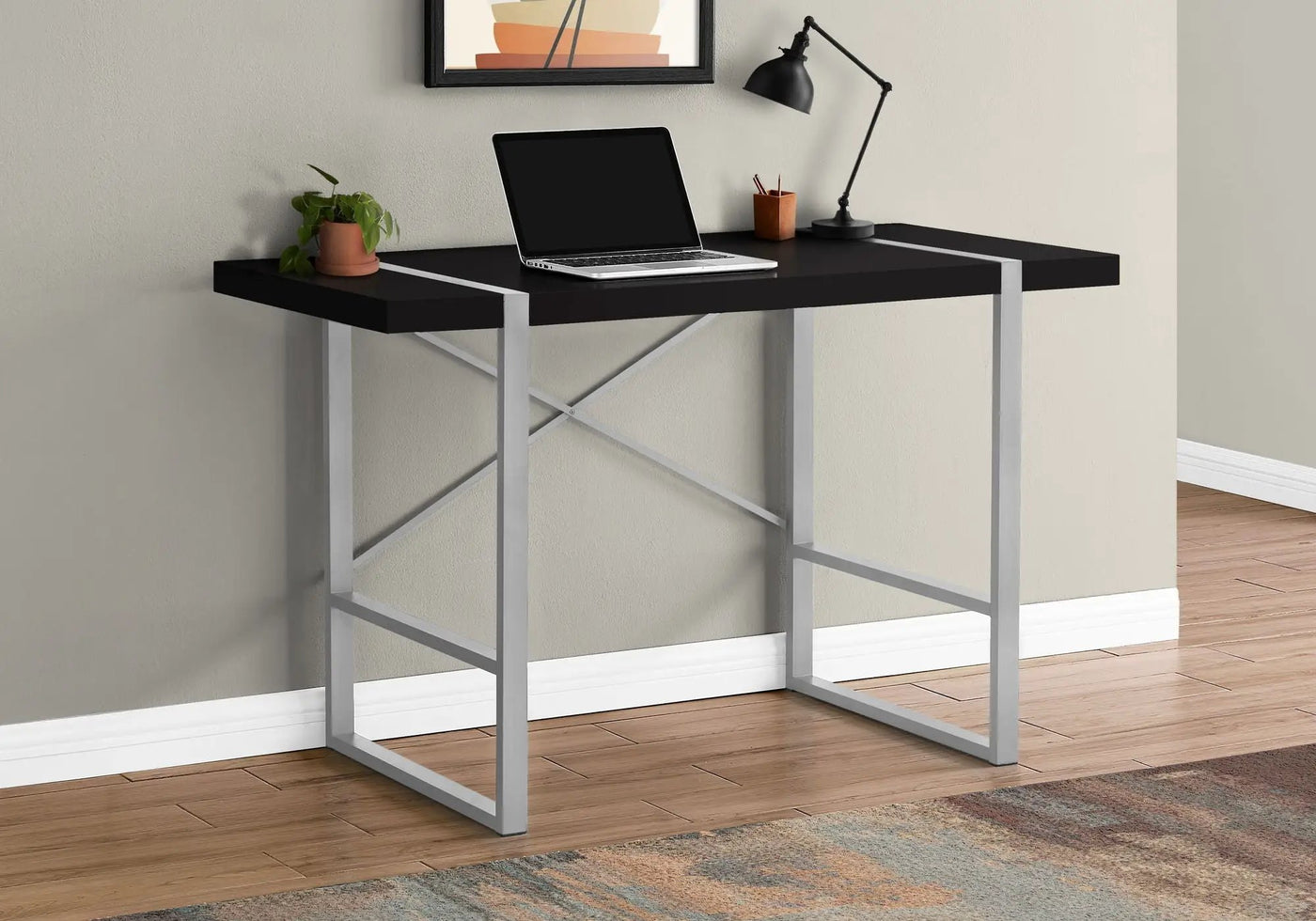 Computer Desk For Home Office, Laptop, Industrial Design by HouseOfZazla