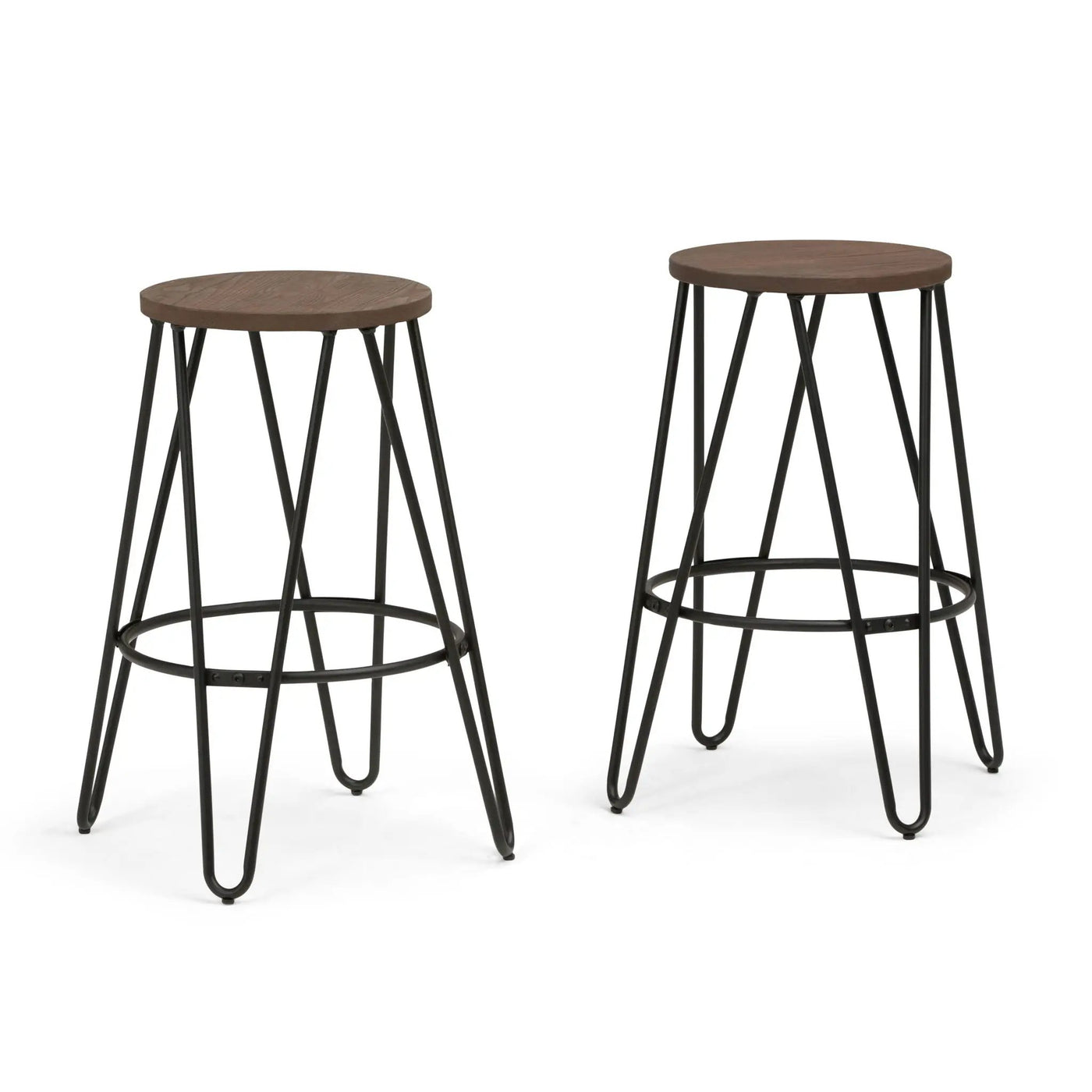 Simeon - Multifunctional Metal Stool With Wood Seat by HouseOfZazla
