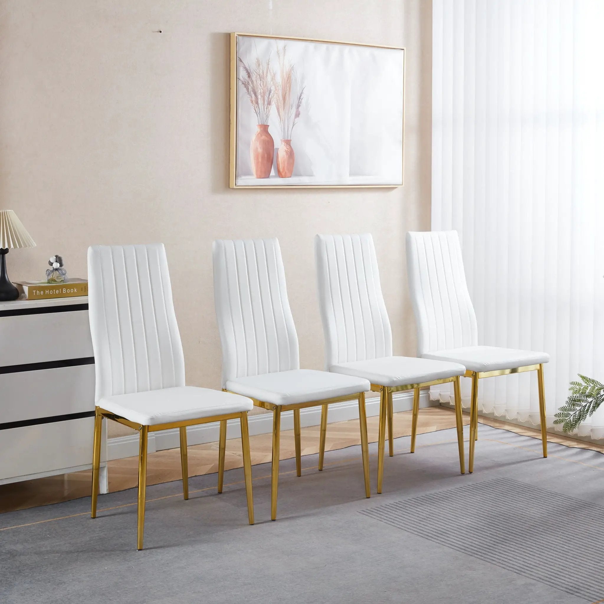 Elegant Legs Dining Chair (Set of 4) by Unique Piece Furniture