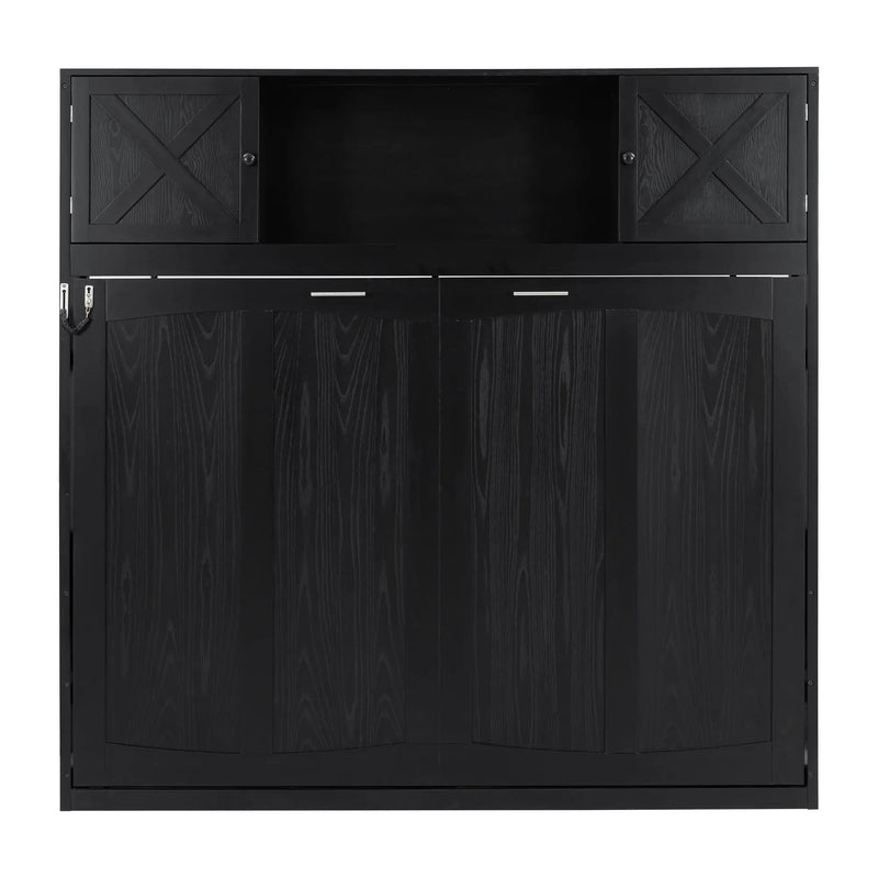 Murphy Bed With Storage Cabinets