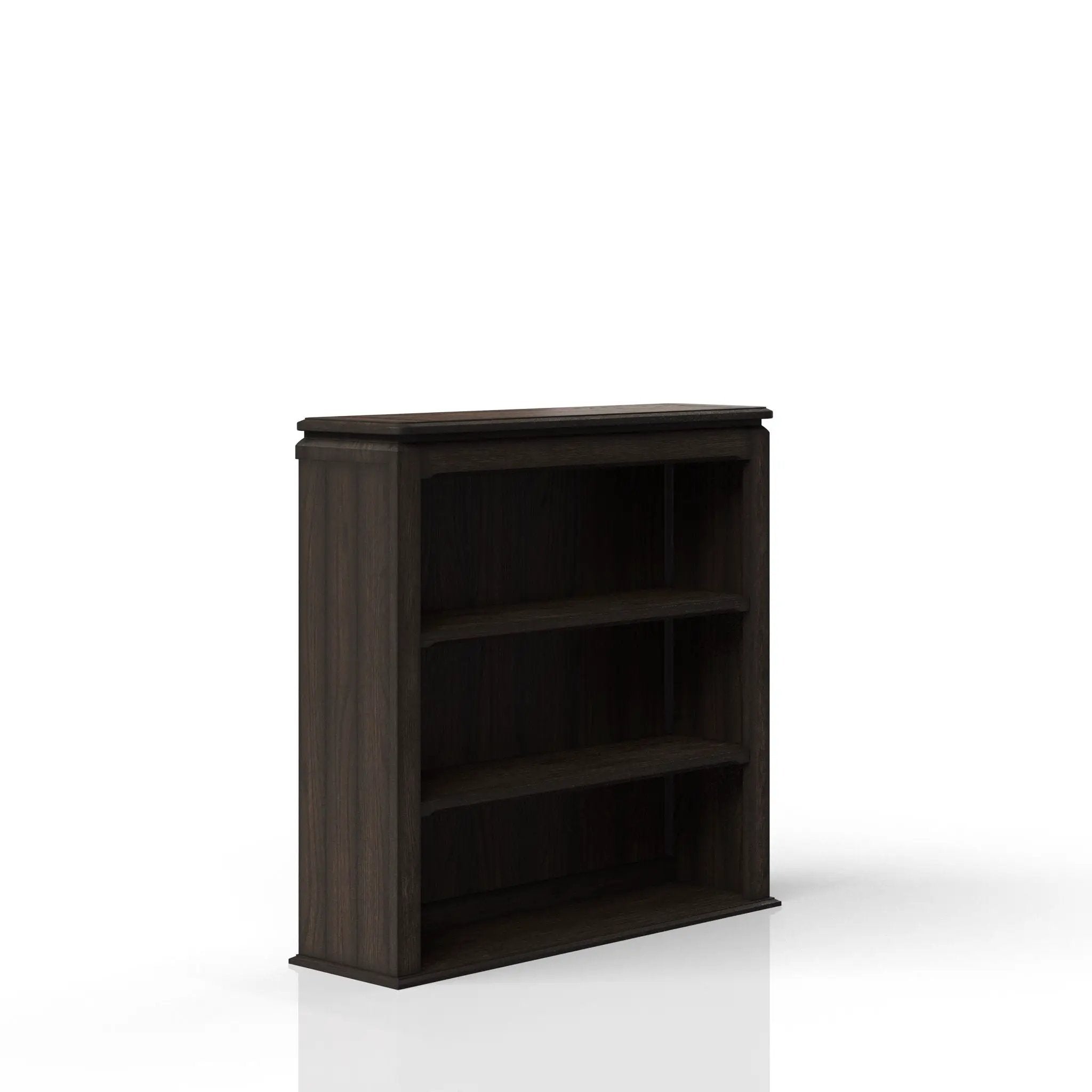 2 Shelf Bookcase Hutch - Chocolate by Unique Piece Furniture