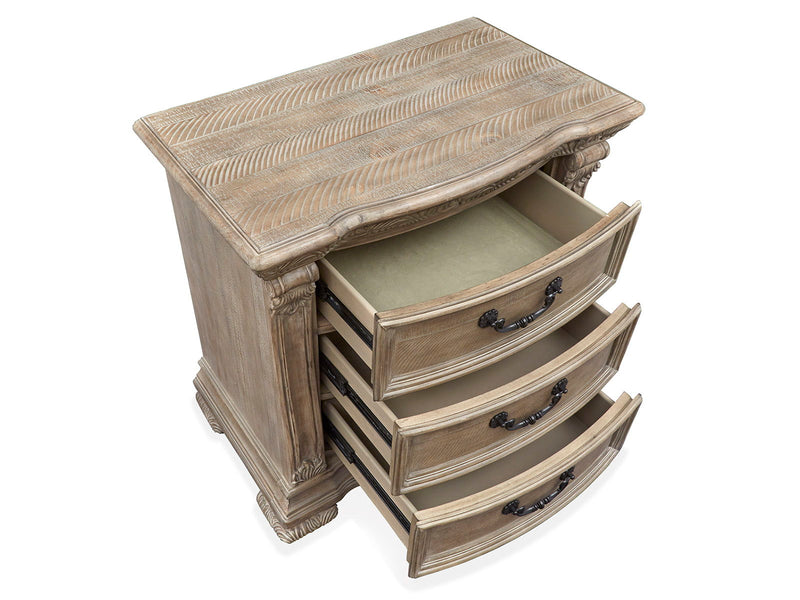 Marisol - Drawer Nightstand - Fawn, photo 4 of 7