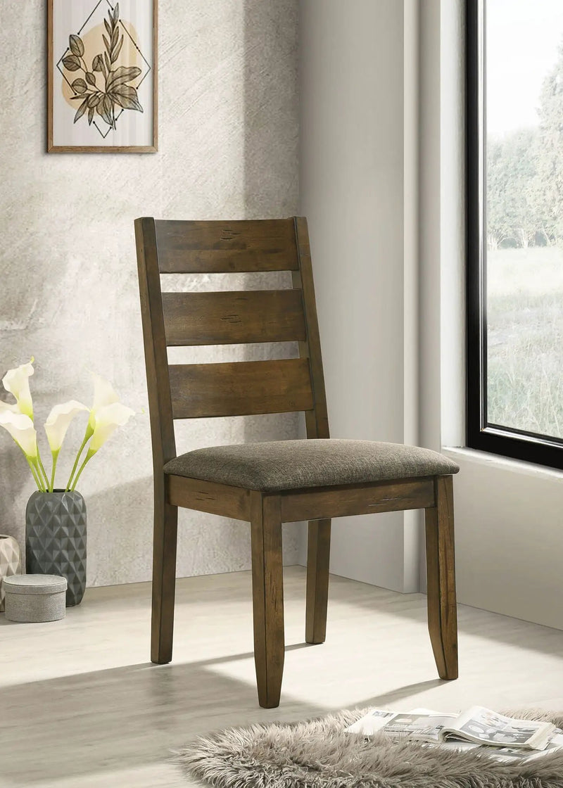 Alston Wood Dining Side Chair Knotty Nutmeg (Set of 2) by Unique Piece Furniture