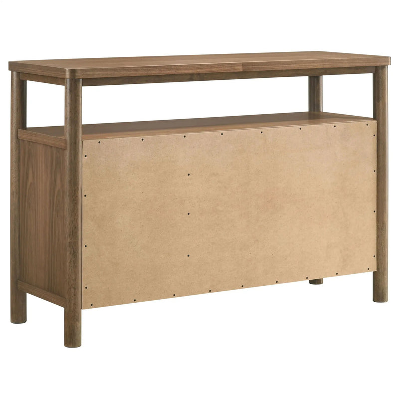 Crestmore 52-inch Dining Cabinet Sideboard Buffet Walnut by Unique Piece Furniture