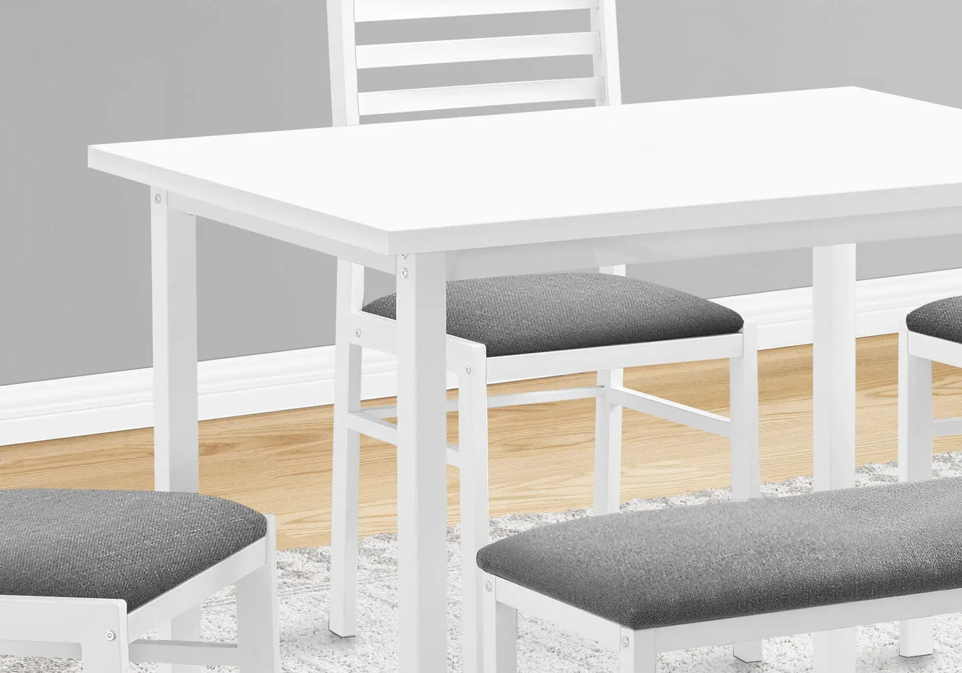 Dining Set, 5 Pieces, Rectangular, Small, Contemporary & Modern by HouseOfZazla