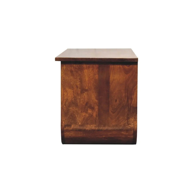 Triple Open Style Coffee Table - Beige / Brown by HouseOfZazla