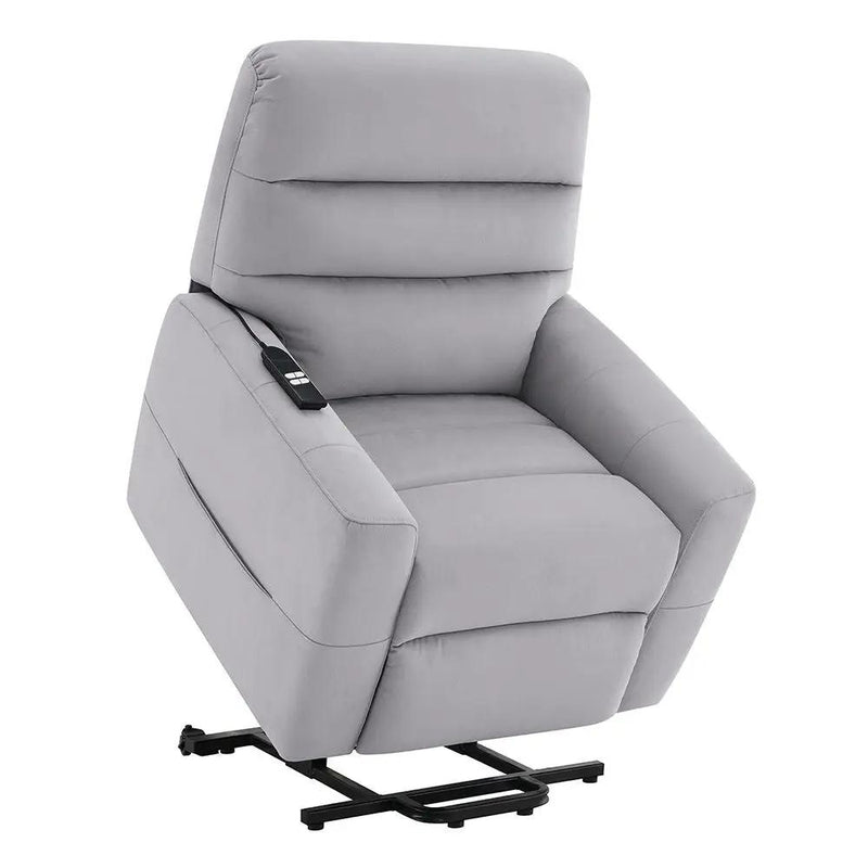 Freddie - Power Motion Recliner With Lift - Gray by Unique Piece Furniture