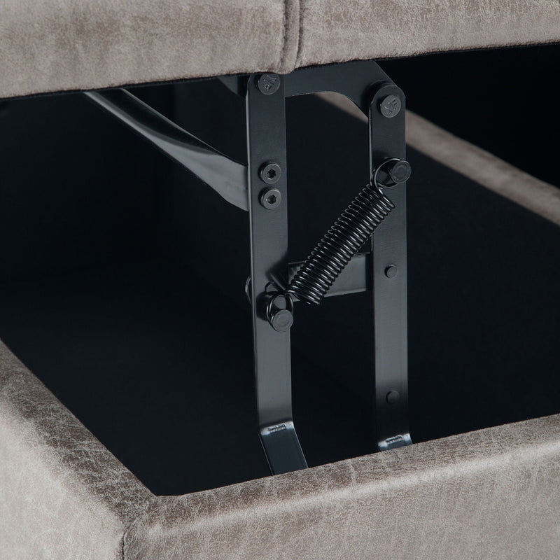 Harrison - Upholstered Coffee Table Storage Ottoman by HouseOfZazla