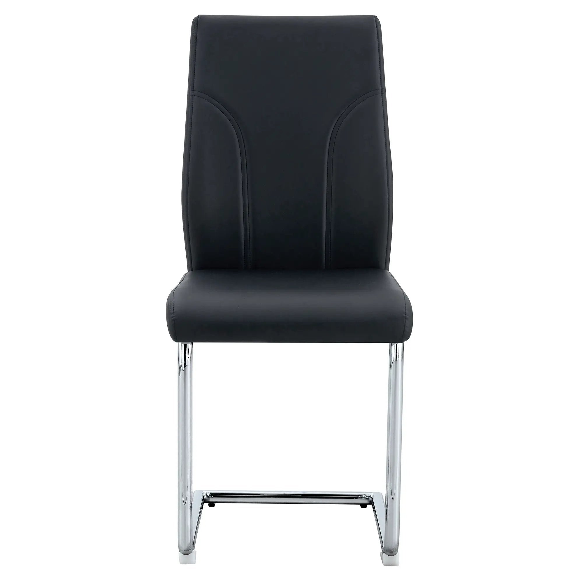 Modern Dining Chairs With High Backrest And Sturdy Legs by Unique Piece Furniture