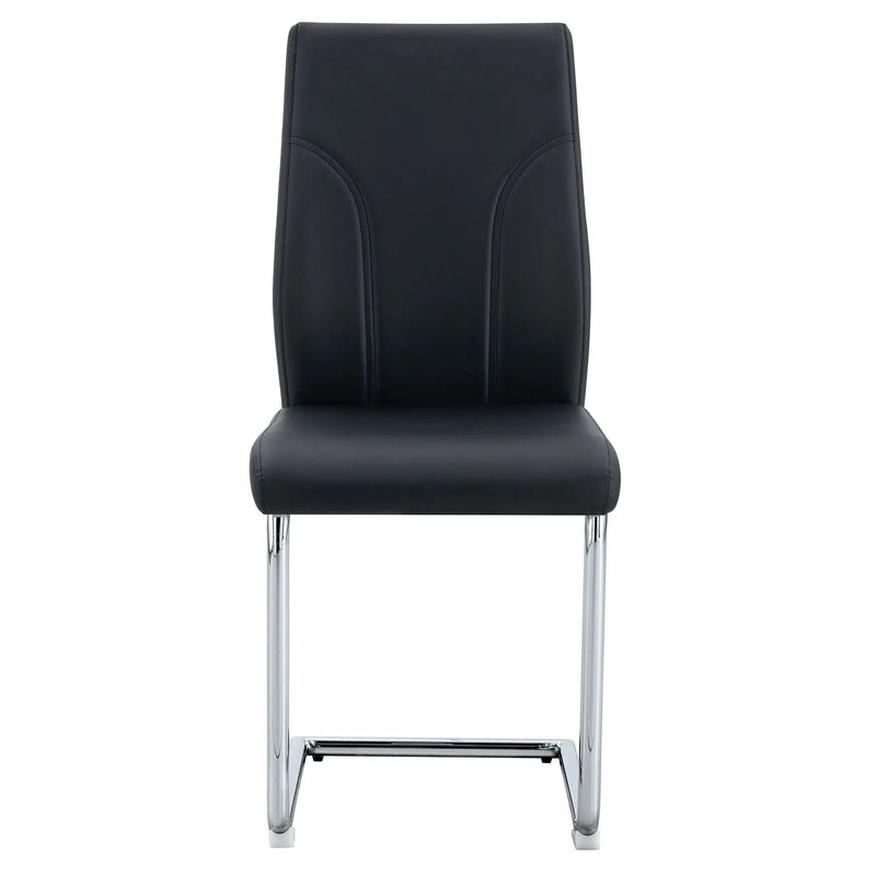 Modern Dining Chairs With High Backrest And Sturdy Legs by Unique Piece Furniture