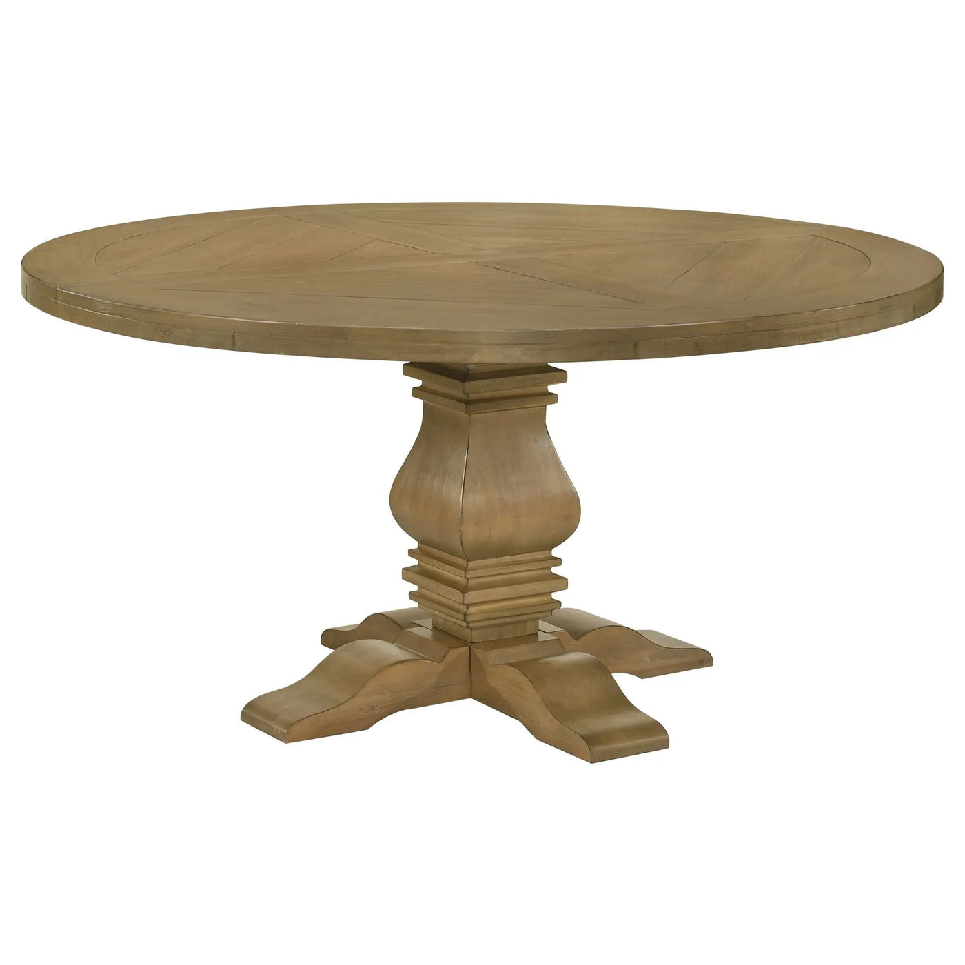 Round Dining Table Set With Upholstered Chairs by HouseOfZazla