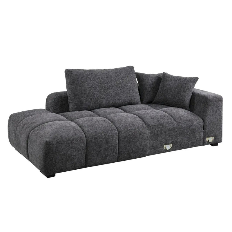 Chosen - Sectional Sofa With 3 Pillows by Unique Piece Furniture