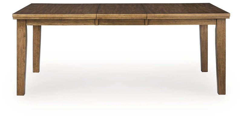 Urbinforte - Dining Room Butterfly Extension Table - Light Brown by Unique Piece Furniture