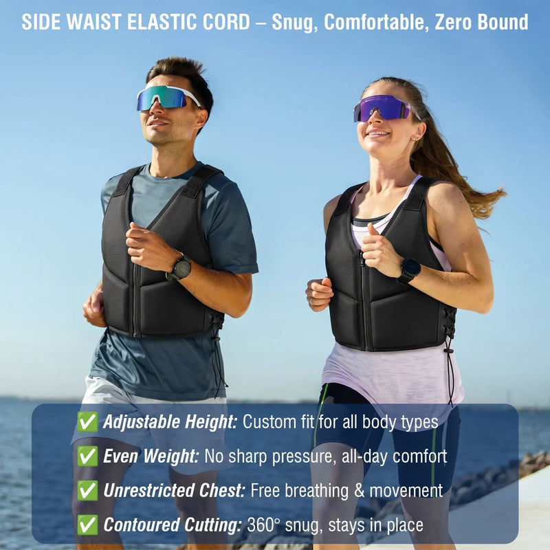 10LBS Adjustable Weighted Vest for Women by HouseOfZazla