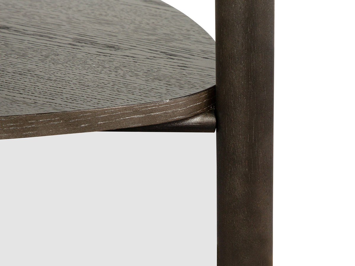 Hadleigh - Shaped Accent End Table, photo 7 of 10