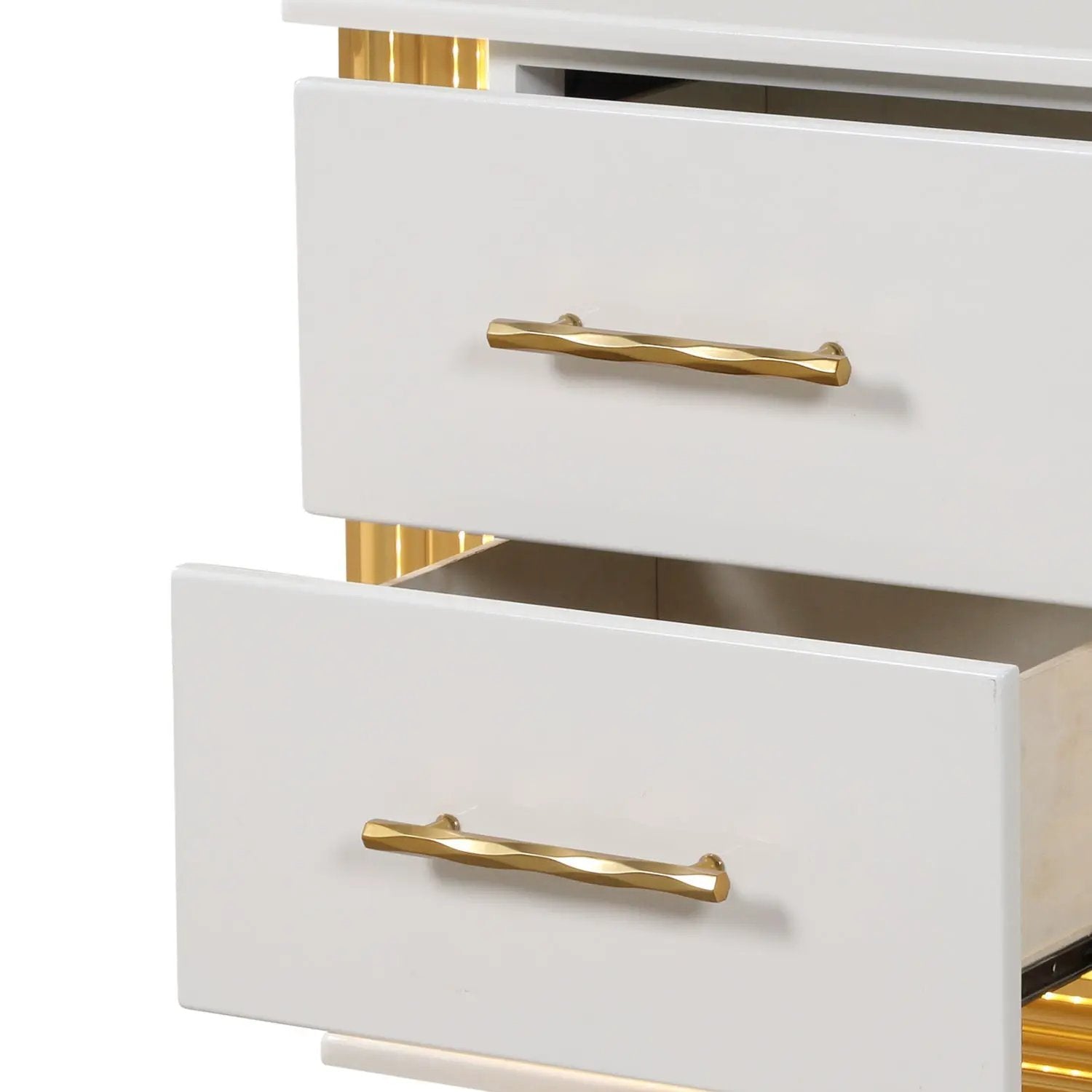 Obsession - 2 Drawer Nightstand - White