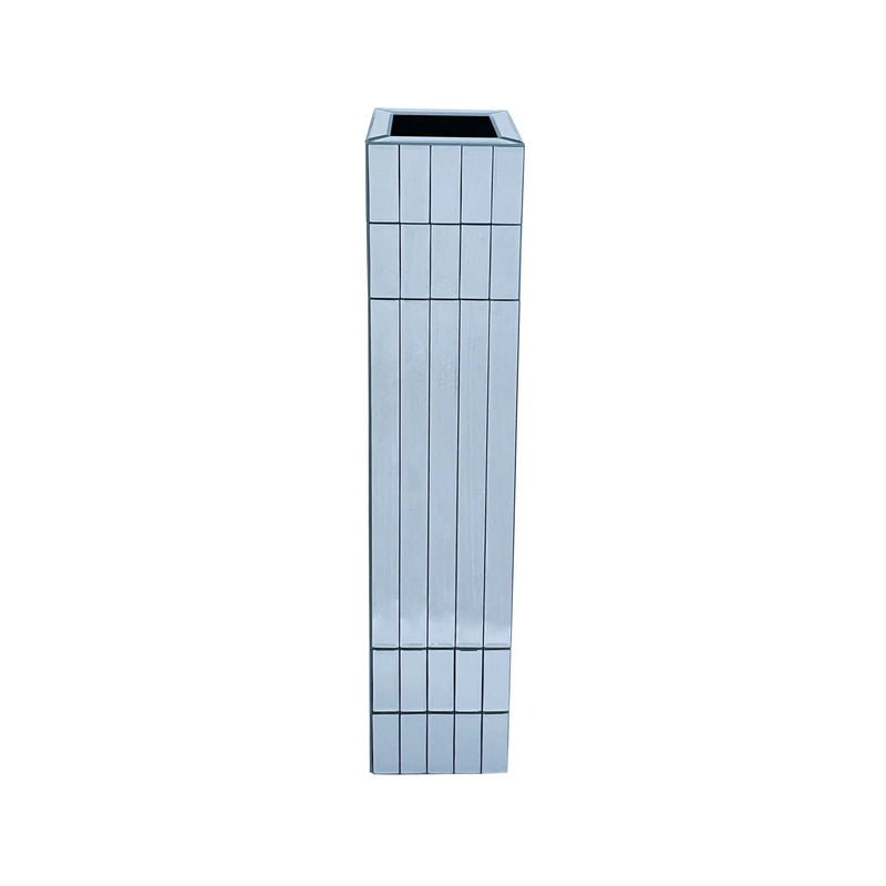 Tall Floor Vase 29.92" Mirrored Floor Vase for Home Decor by HouseOfZazla