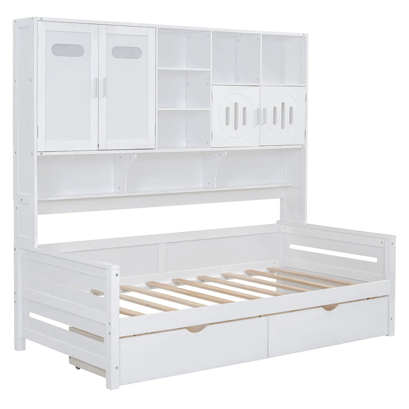 Daybed With All-In-One Cabinet And Shelf by Unique Piece Furniture