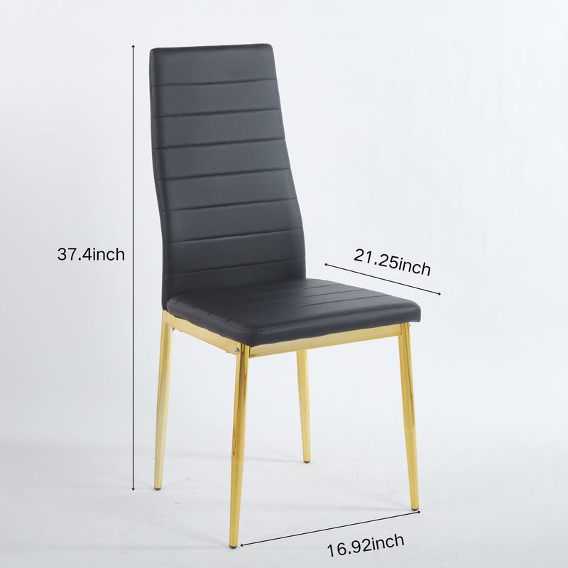Elegant Legs Dining Chair (Set of 4) by Unique Piece Furniture