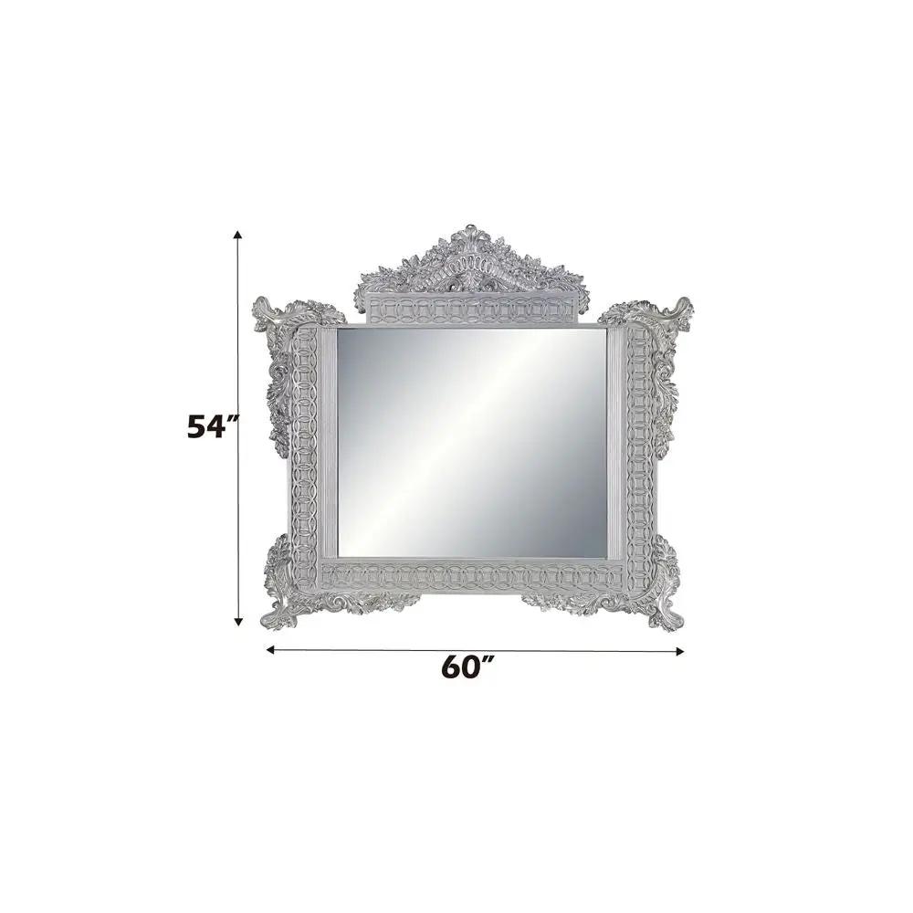 Valkyrie - Mirror - Antique Platinum by Unique Piece Furniture