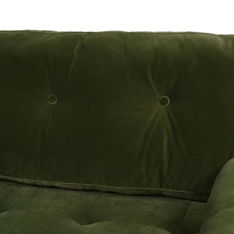 Nicholas - Mid-Century Modern Sofa - Olive Green by HouseOfZazla