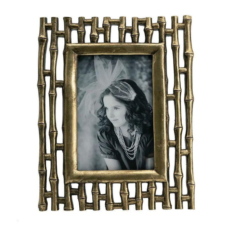 Photo Resin Frame, Opening (Set of 2) - Gold by HouseOfZazla