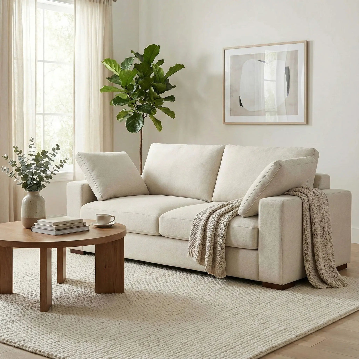 Charlie - Deep Seater Sofa by Unique Piece Furniture