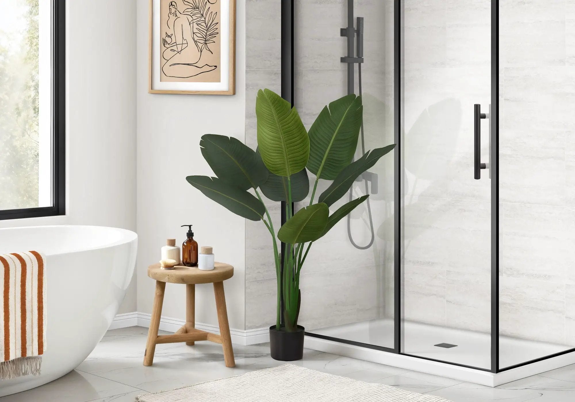 44" Tall Artificial Bird Of Paradise Tree by HouseOfZazla
