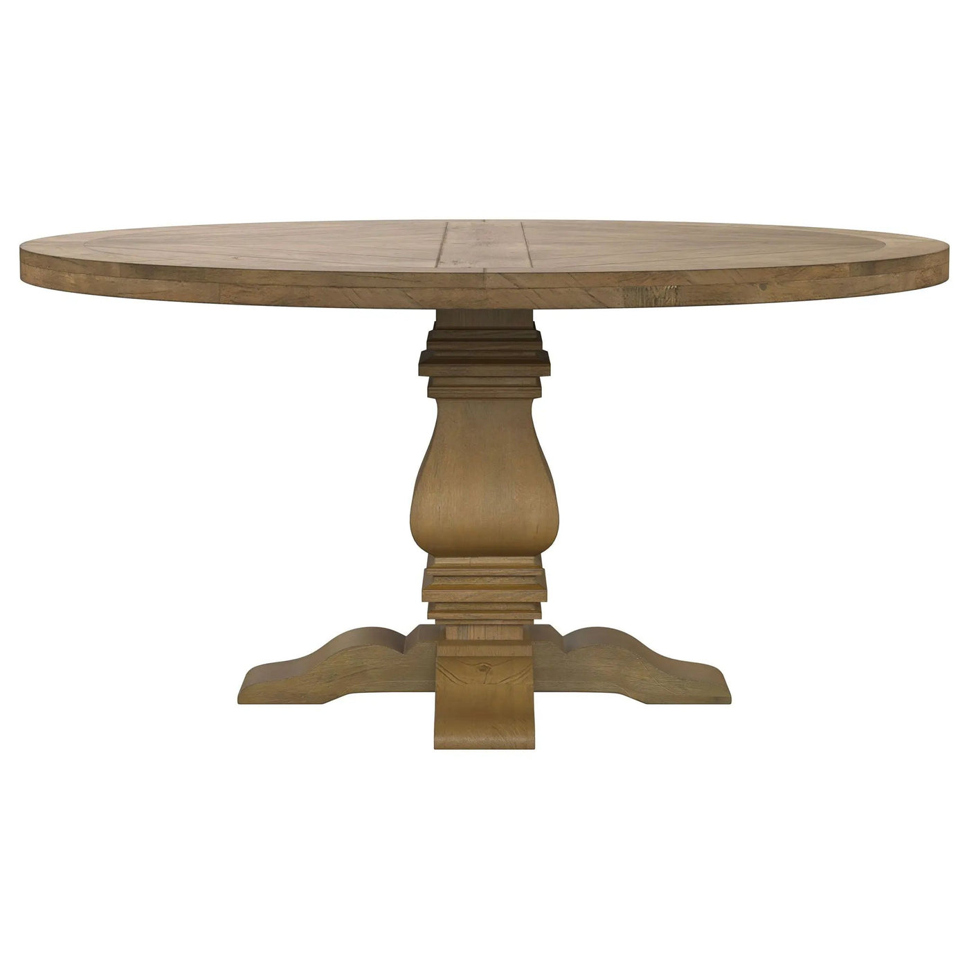 Round Dining Table Set With Upholstered Chairs by HouseOfZazla