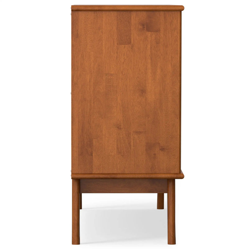 Draper - 4 Door Sideboard Buffet - Brown by HouseOfZazla