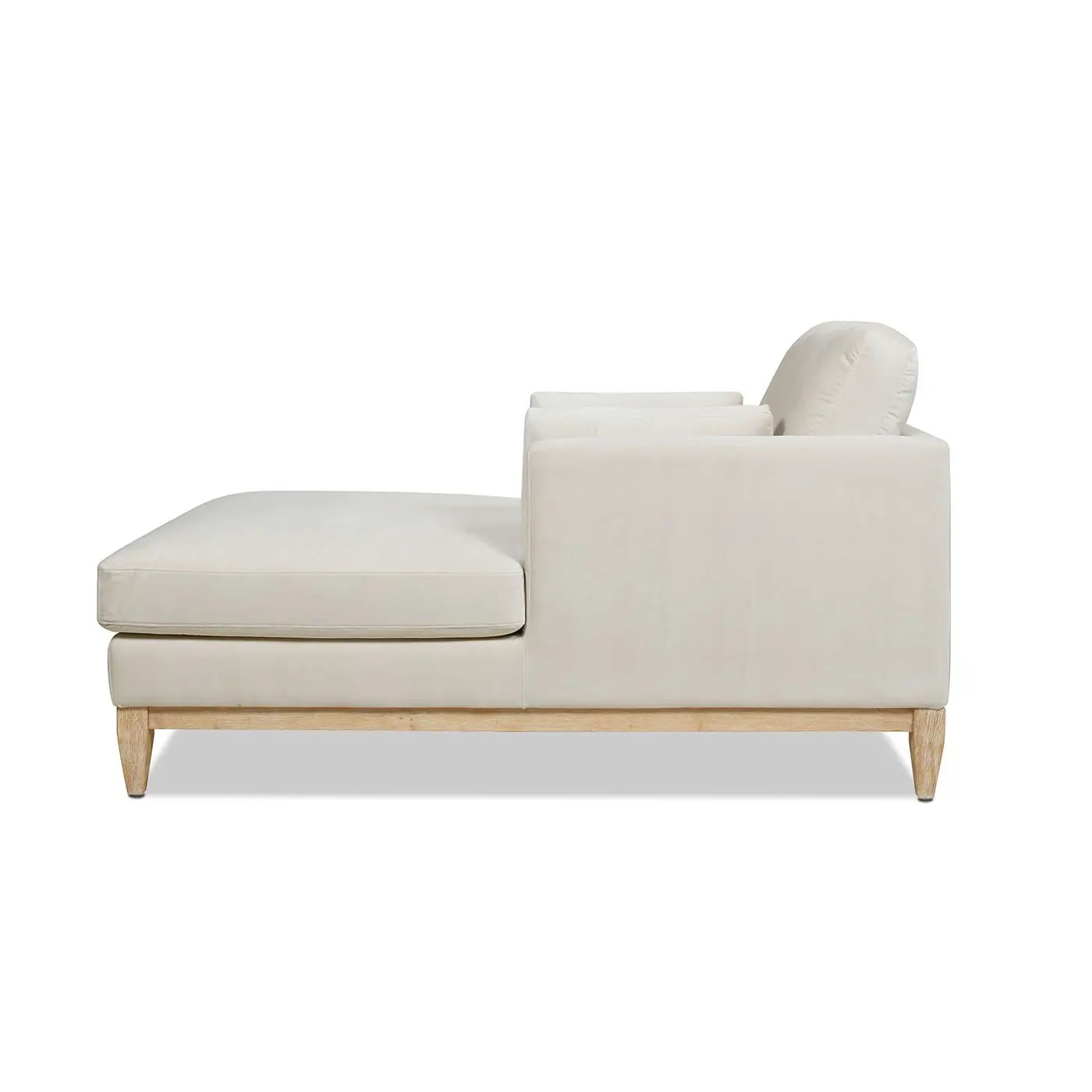 Knox - Modern Farmhouse Chaise Lounge Chair by HouseOfZazla
