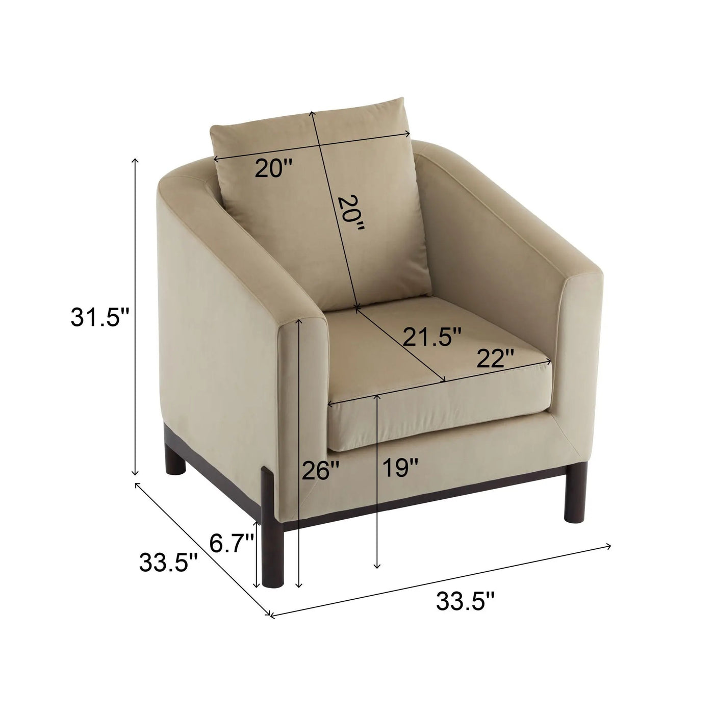 Anurudh Barrel Club Upholstered Chair by HouseOfZazla