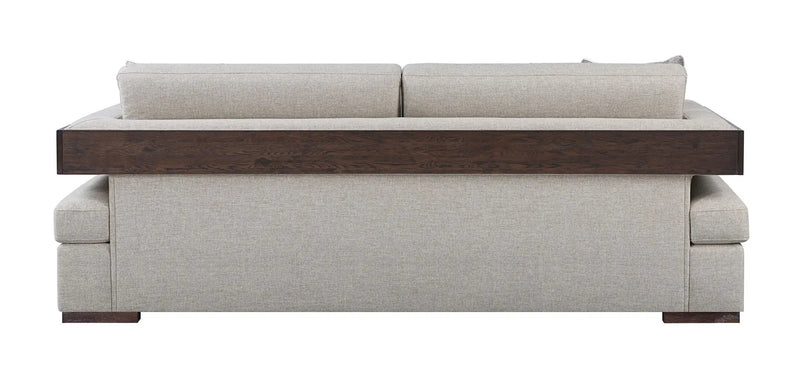 Niamey - Sofa With 4 Toss Pillows - Walnut by Unique Piece Furniture