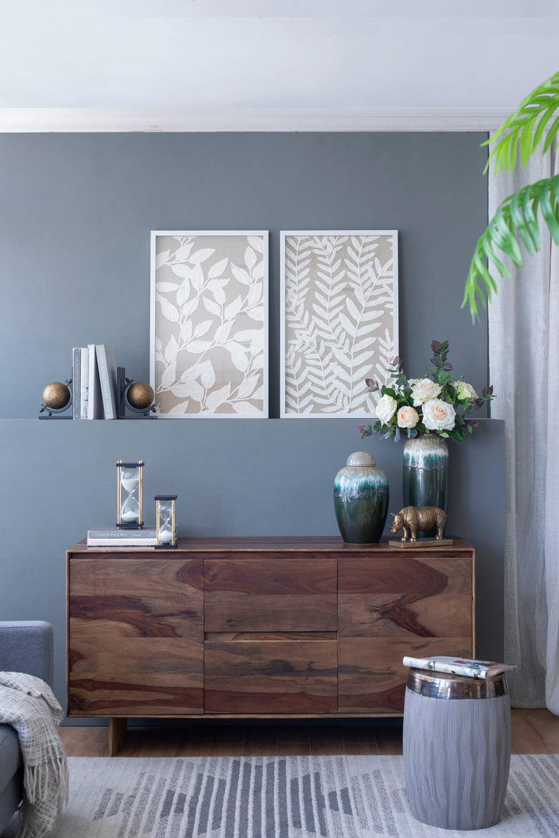 Shadow Box Wall Decor with Paper Florals – White, photo 10 of 17