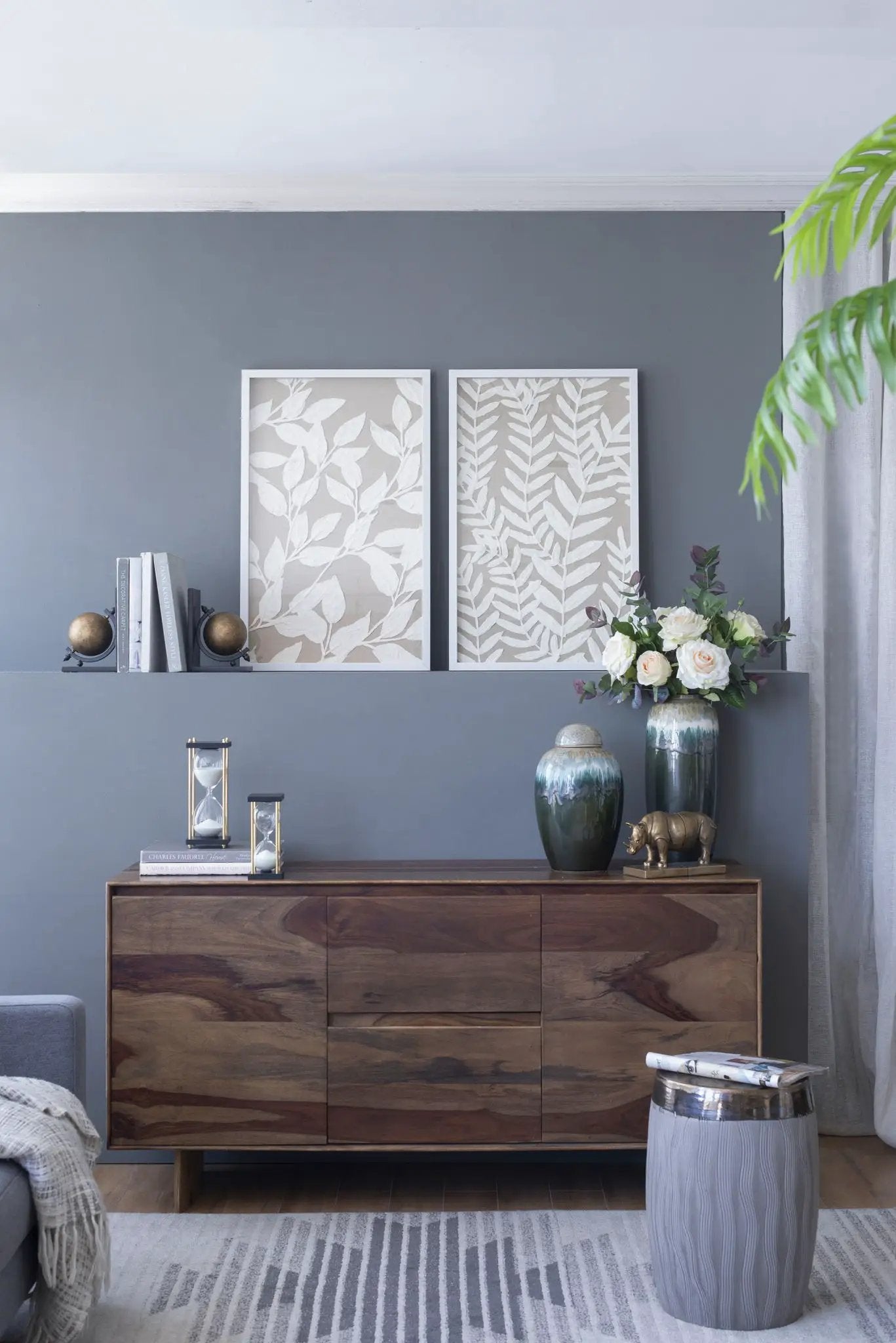 Shadow Box Wall Decor (Set of 2) - White by HouseOfZazla